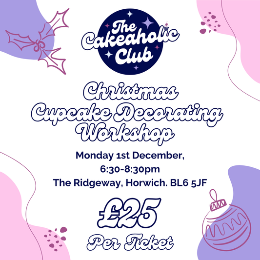 Christmas Cupcake Decorating Workshop 01/12