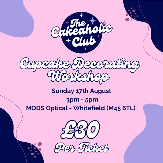 Cupcake Decorating Workshop Ticket 17/08 //CANCELLED//